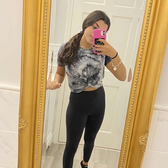 Tie dye cropped top - Picture 2 of 2